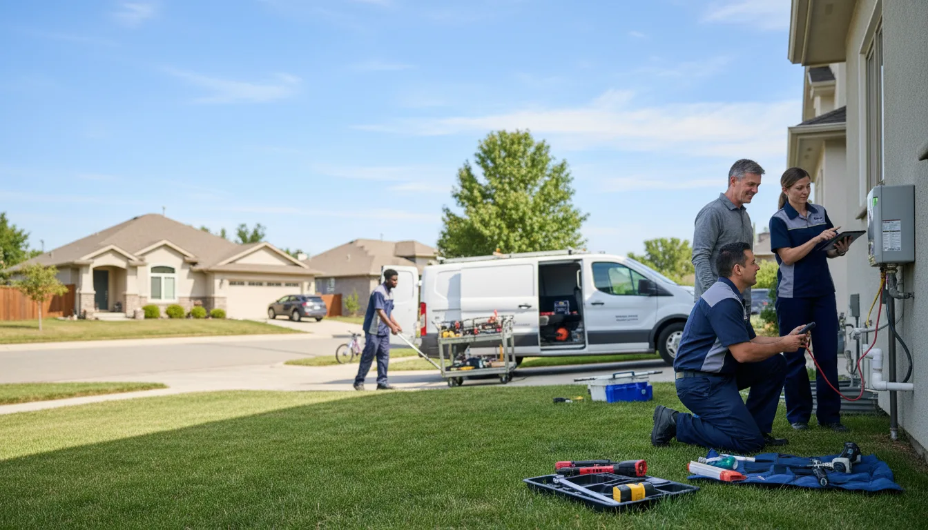 Tankless water heater service in Lyon, MS